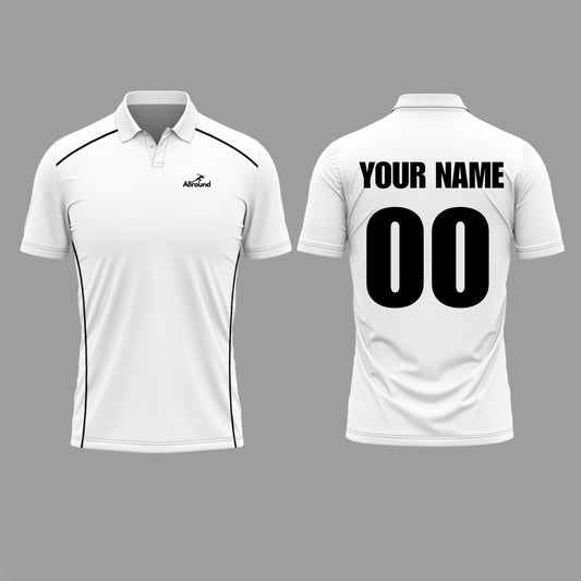 CUSTOMIZED Streak Tshirt - Cricket Jersey with Your name and Number( PREPAID ONLY )