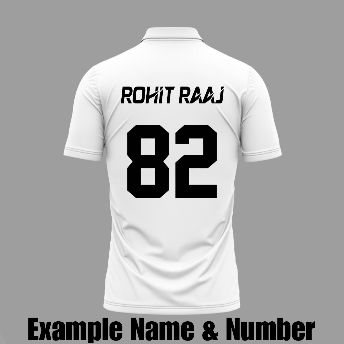 CUSTOMIZED Stripe Tshirt - Cricket Jersey Tshirt with Your name and Number( PREPAID ONLY )