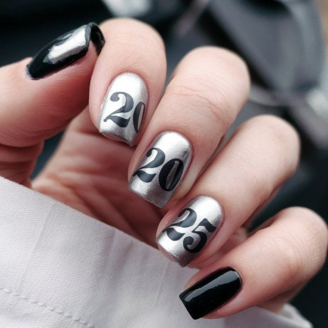 X-Mas & New Year Press on nails