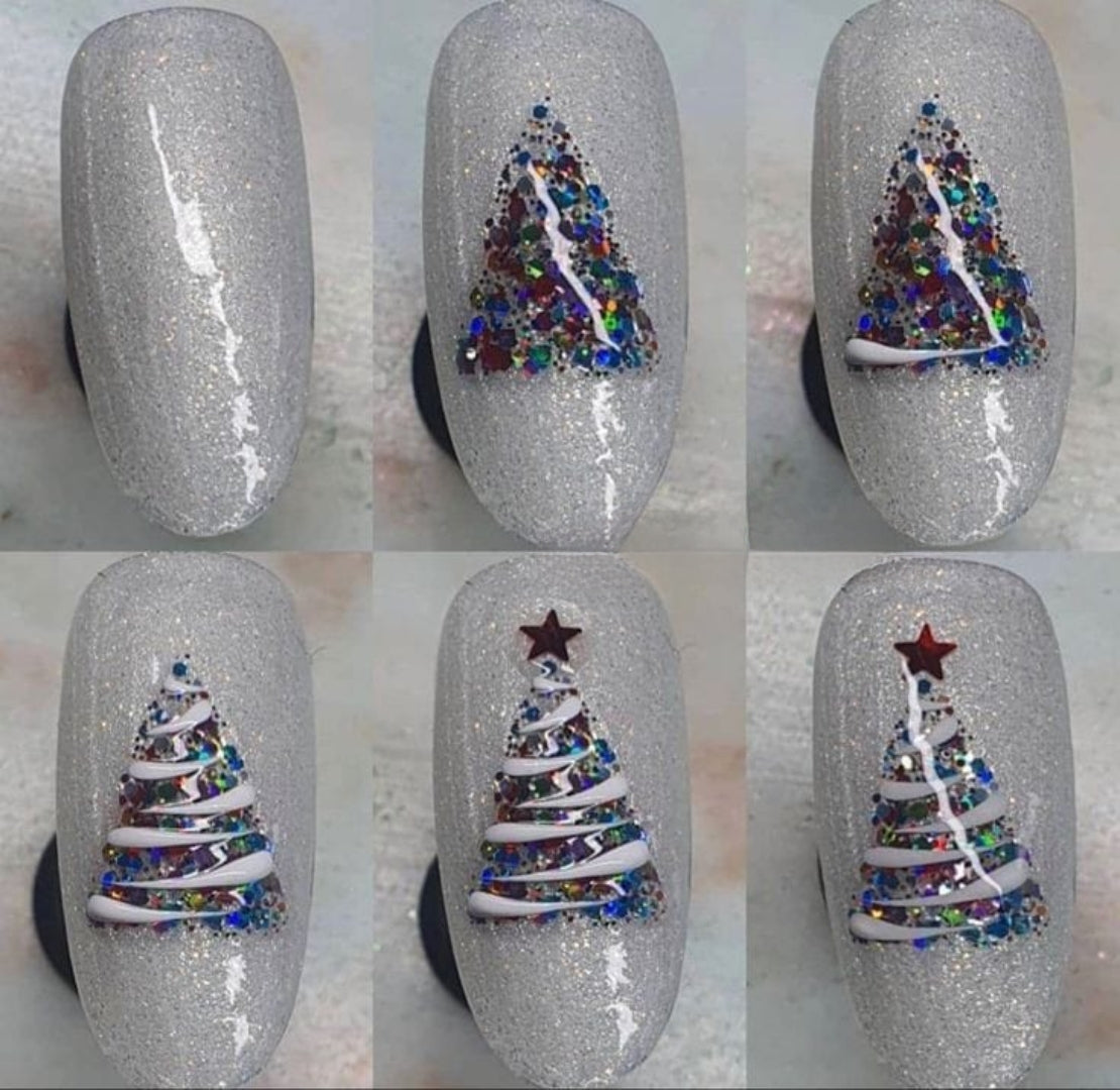 X-Mas & New Year Press on nails