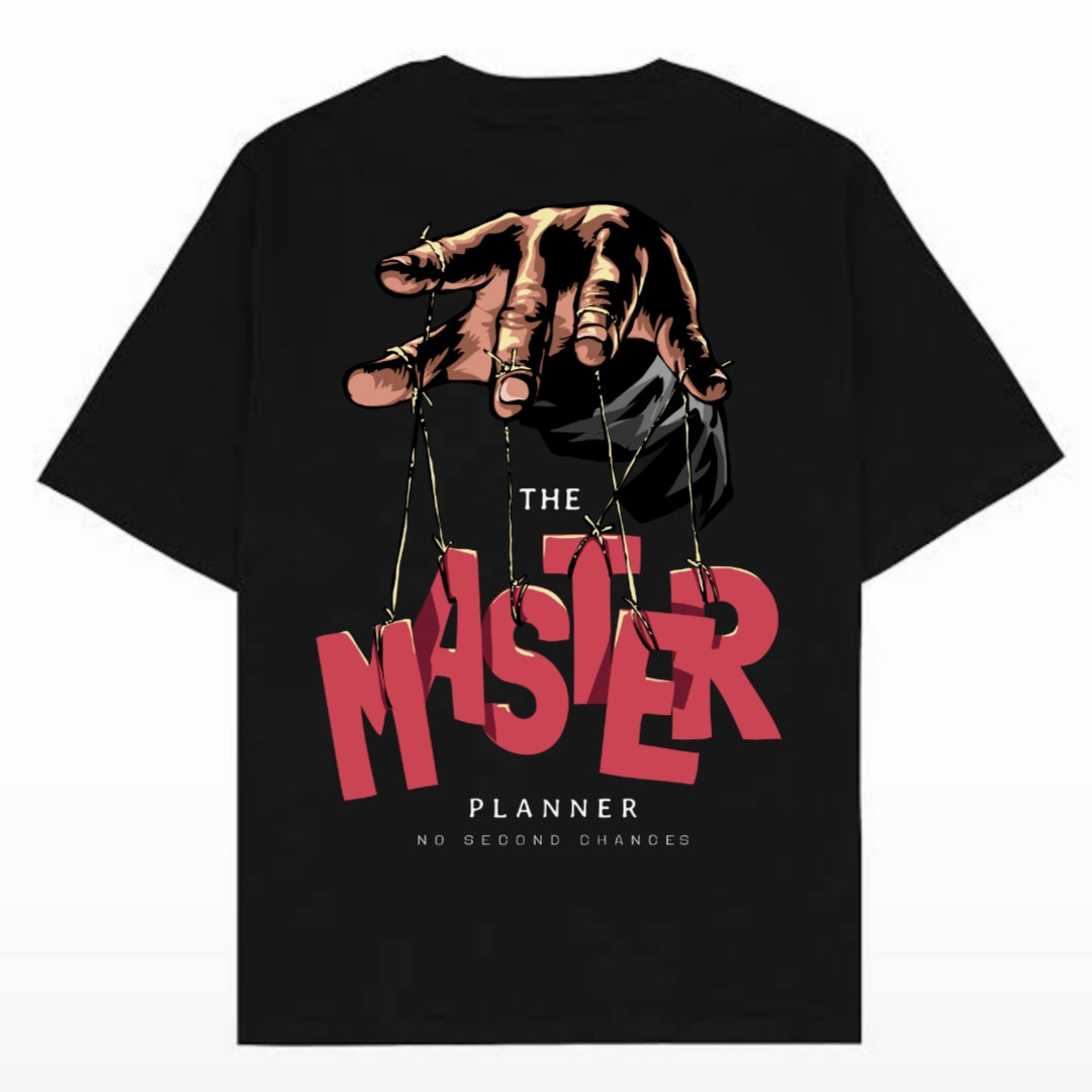 Master Planner - French Terry Cotton Oversized Tshirt