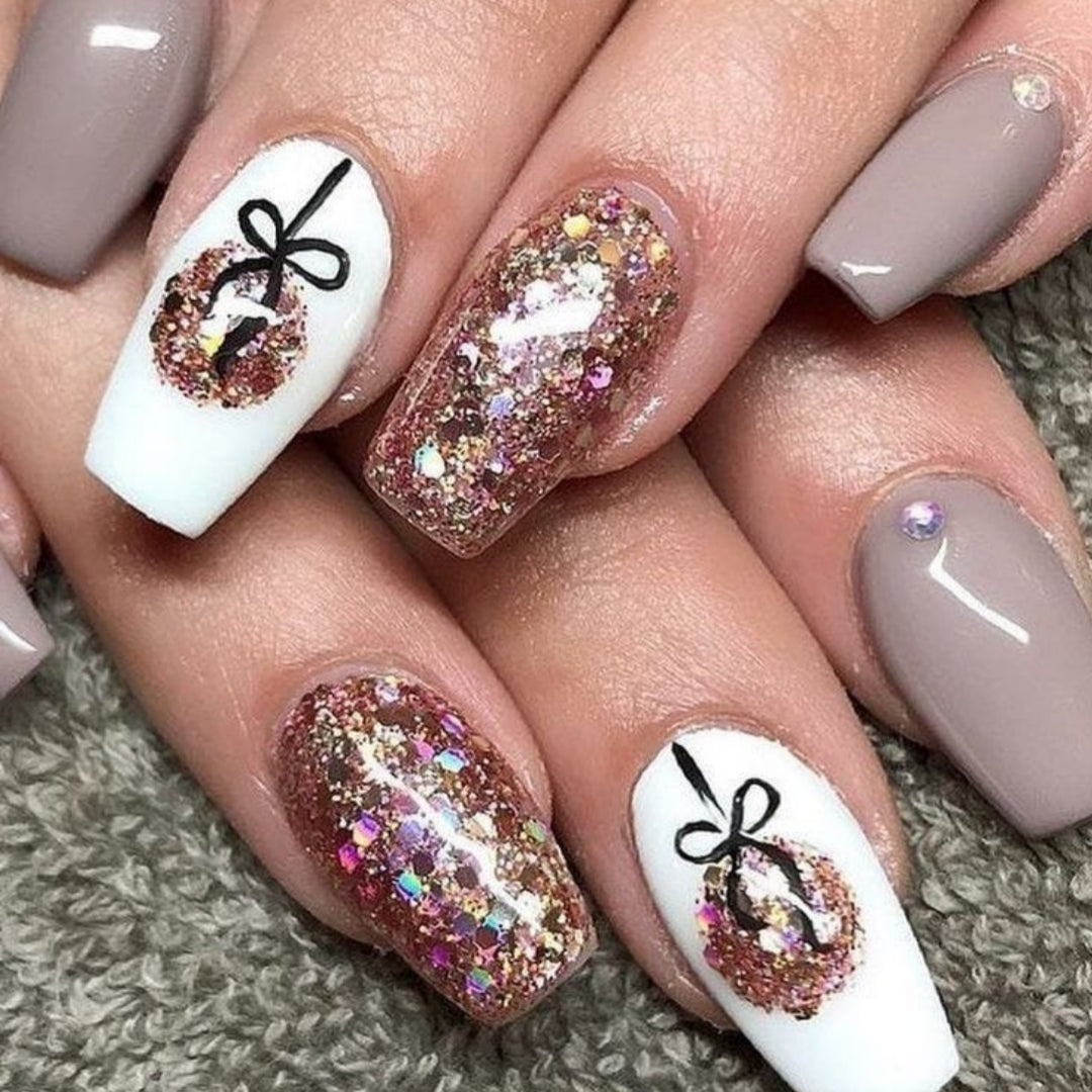 X-Mas & New Year Press on nails